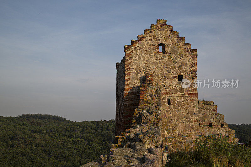 Hammershuus ruin, Bornholm，丹麦